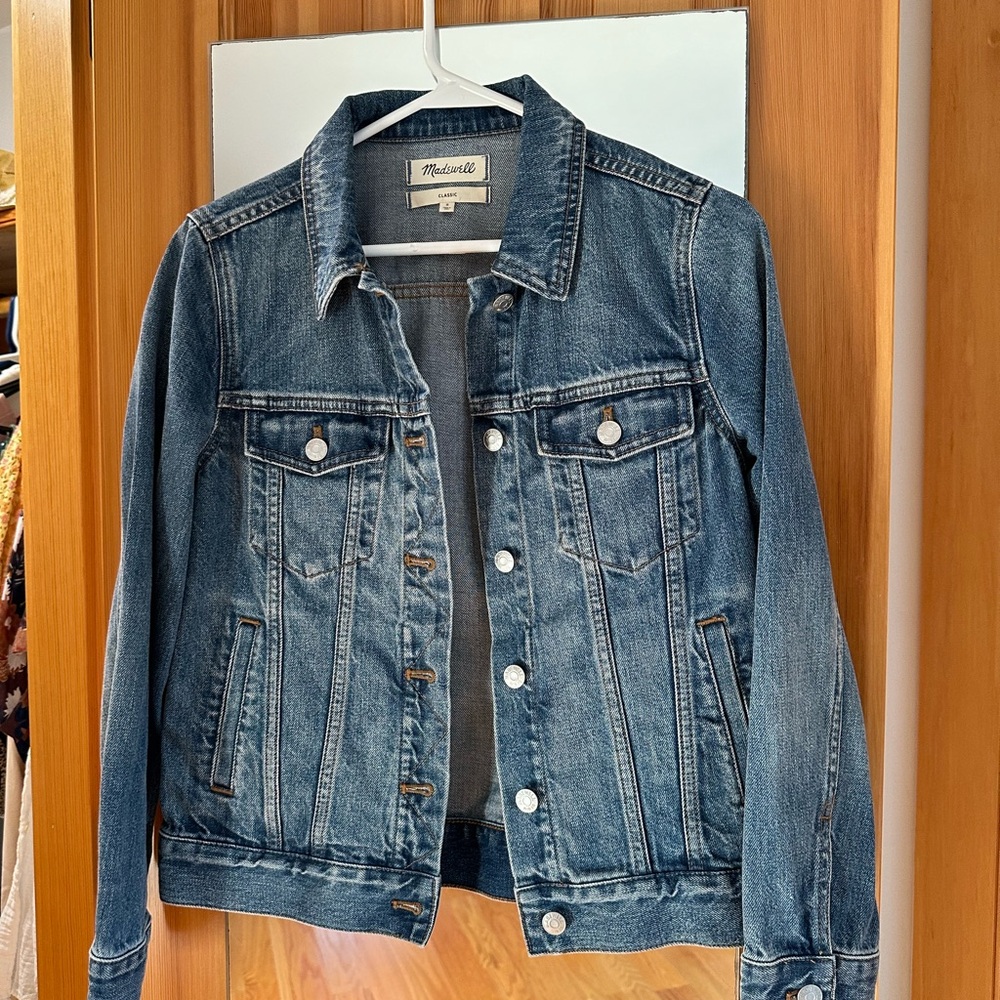 Madewell Classic Denim Jacket Sm